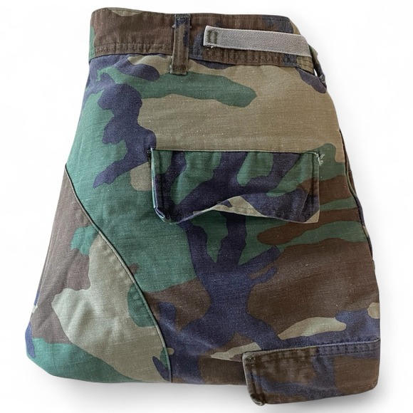 Camo Military Cargo Pants Camouflage Tactical Army Combat Trousers Large Reg - Picture 1 of 9